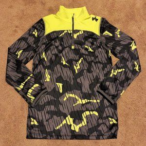 Under Armour Boys 1/4 Zip Combine Lightweight Shirt ~ Youth Size Medium